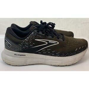 Size 9.5 - Brooks Glycerin 20 2E Wide Dark Green Walking Running